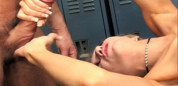  Hot Big Tit Blonde Vivian West Satisfys 2 Dicks At Once